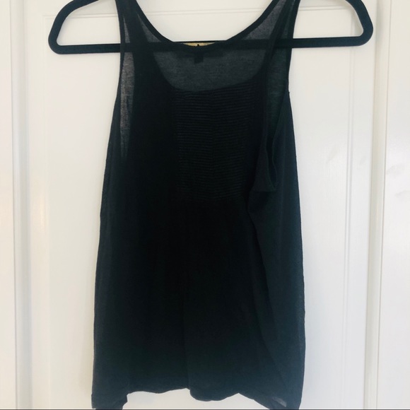 Kain Label black tank stripes & silver buttons OS - Picture 6 of 6